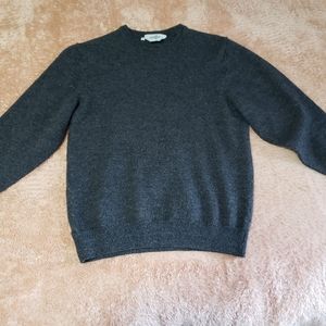 Grey, Wool Sweater, Small